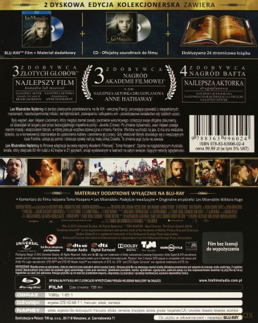 Les Miserables: Nędznicy (2012) (digibook) [Blu-Ray]+[CD]