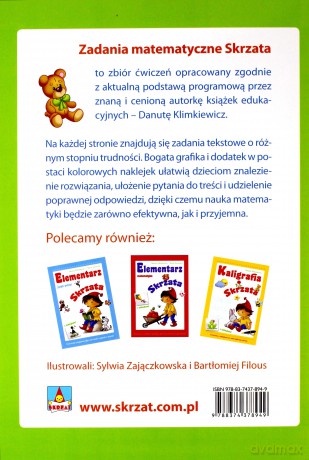 zadania matematyczne skrzata [KSIĄŻKA]