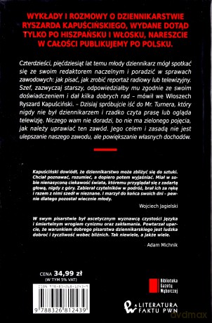 To nie jest zawód dla cyników - Ruszard Kapuściński [KSIĄŻKA]