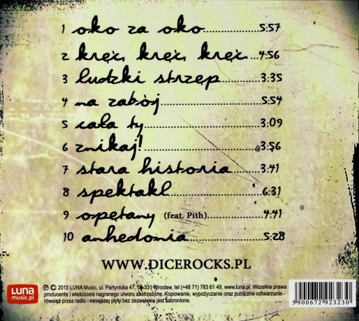 Dice: Stara Historia (digipack) [CD]
