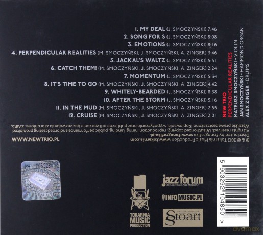 New Trio: Perpendicular Realities [CD]