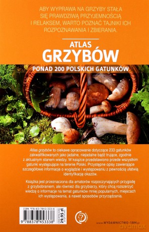 Atlas grzybów - Zarawska Patrycja [KSIĄŻKA]