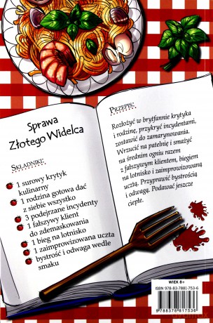 Banda Spaghetti - Sprawa złotego widelca - Capria C., Martucci M. [KSIĄŻKA]
