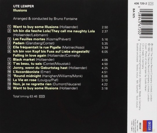 Lemper: Vari:Illusions [CD]