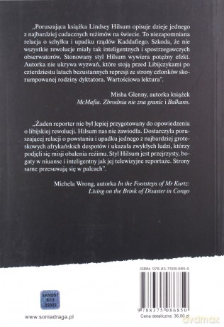 Burza piaskowa. Libia w czasach rewolucji - Hilsum Lindsey [KSIĄŻKA]
