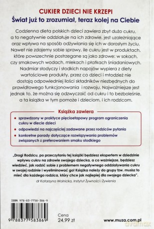 Cukier dzieci nie krzepi - Teitelbaum Jacon, Kennedy Deborah [KSIĄŻKA]