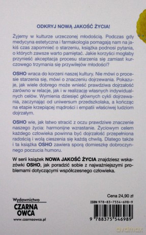 Dojrzałość. Odpowiedzialność bycia sobą - OSHO [KSIĄŻKA]