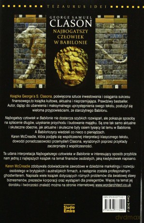 George S. Clason. Najbogatszy człowiek w Babilonie - McCreadie Karen [KSIĄŻKA]