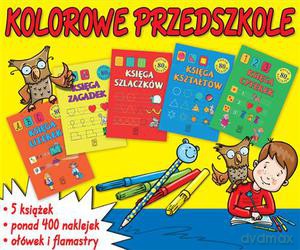 Kolorowe przedszkole PAKIET - Różni autorzy [KSIĄŻKA]