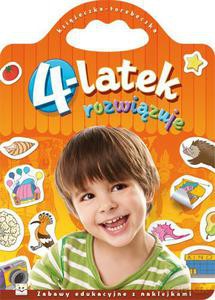 Książeczka torebeczka. 4-latek rozwiązuje [KSIĄŻKA]