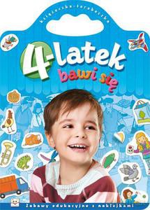 Książeczka torebeczka. 4-latek się bawi [KSIĄŻKA]