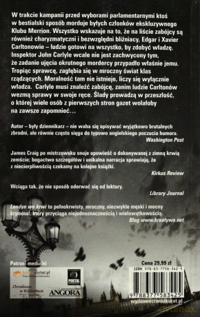 Londyn we krwi - Craig James [KSIĄŻKA]