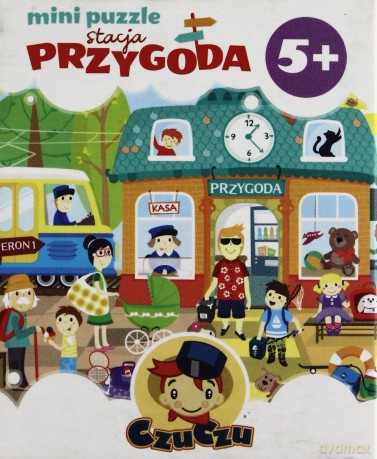 MINI PUZZLE. Stacja przygoda [KSIĄŻKA]