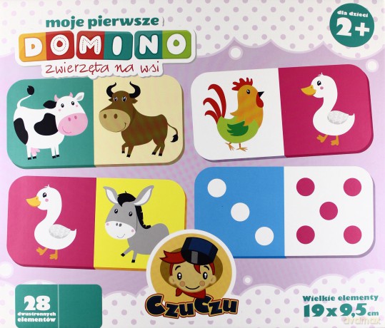 Moje pierwsze domino [KSIĄŻKA]