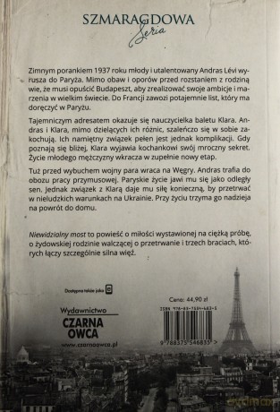 Niewidzialny most - Orringer Julie [KSIĄŻKA]