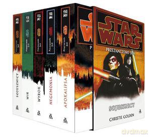 Pakiet (5-9) Przeznaczenie Jedi: Sojusznicc, Wir, Wyrok, Hegemonia, Apokalipsa - Golden Christie [5xKSIĄŻKA]