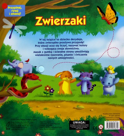 Pojazdy. Przypinaj, rysuj i zmazuj! [KSIĄŻKA]