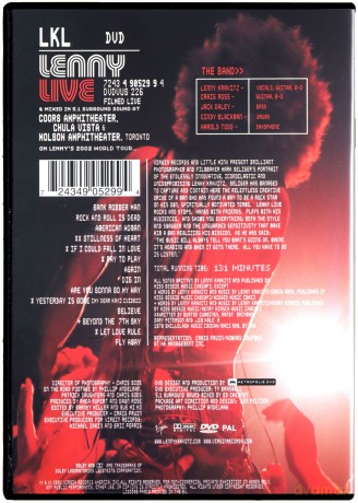 Lenny Kravitz: Live [DVD]