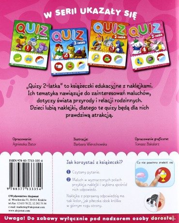 Quiz 2-latka cz. 4 [KSIĄŻKA]