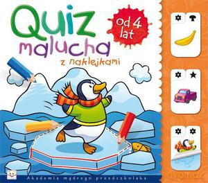 Quiz malucha od 4 lat [KSIĄŻKA]