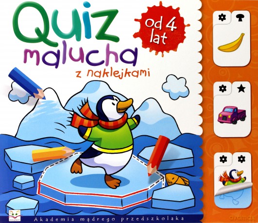 Quiz malucha od 4 lat [KSIĄŻKA]