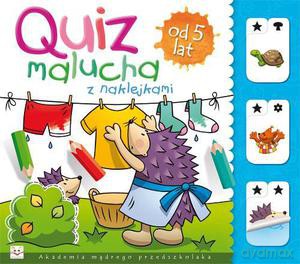 Quiz malucha od 5 lat [KSIĄŻKA]