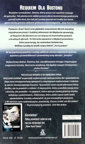 Requiem dla Bostonu - Landay William [KSIĄŻKA]