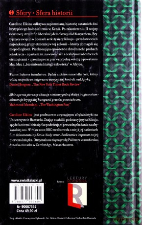 Rozliczenie z imperium. Przemilczana historia brytyjskich obozów w Kenii - Elkins Caroline [KSIĄŻKA]