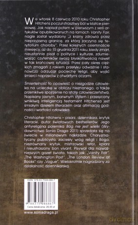 Śmiertelność - Hitchens Christopher [KSIĄŻKA]