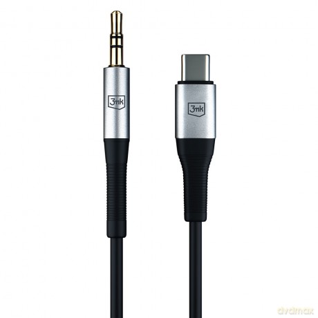Kabel 3mk AUX Cable USB-C - Jack 3,5 mm