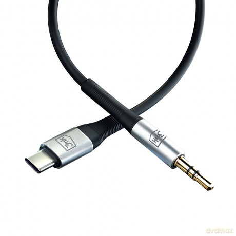 Kabel 3mk AUX Cable USB-C - Jack 3,5 mm