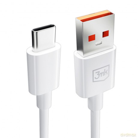 Kabel USB - 3mk Hyper Cable A to C 1.2m 5A
