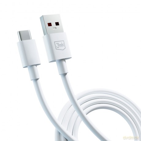 Kabel USB - 3mk Hyper Cable A to C 1.2m 5A
