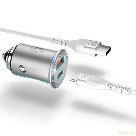 Ładowarka samochodowa 3mk Hyper Car Charger 45W USB-C