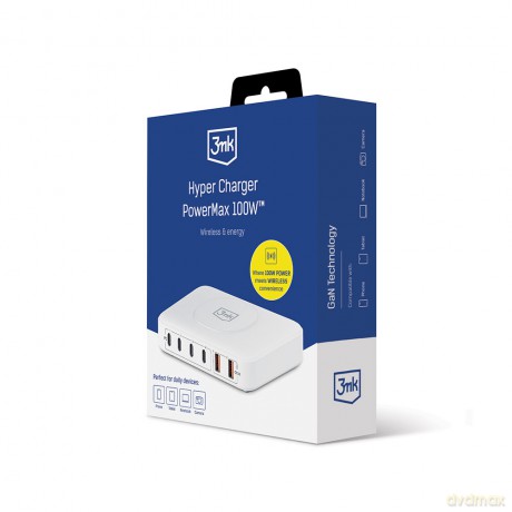 Stacja ładująca 3mk Hyper Charger PowerMax 100W