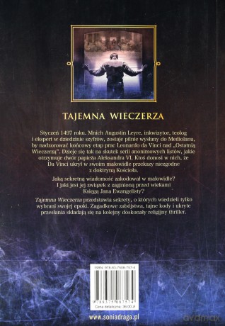 Tajemna wieczerza - Sierra Javier [KSIĄŻKA]