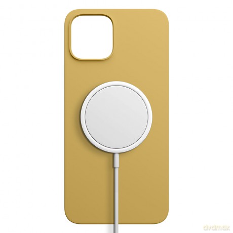 Apple iPhone 15 - 3mk Hardy Silicone MagCase Yellow