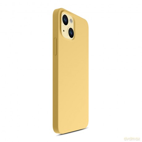 Apple iPhone 15 - 3mk Hardy Silicone MagCase Yellow