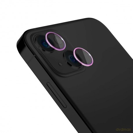 Ochrona na obiektyw aparatu do Apple iPhone 15 - 3mk Lens Protection Pro Pink