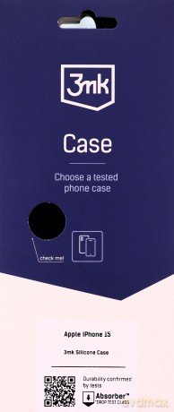 Apple iPhone 15 - 3mk Silicone Case