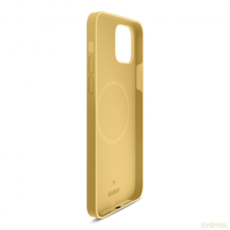 Apple iPhone 15 Plus - 3mk Hardy Silicone MagCase Yellow