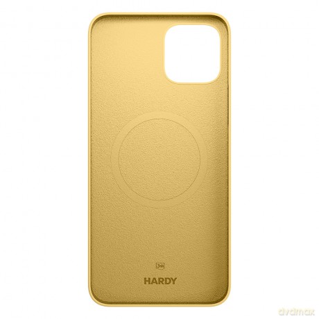 Apple iPhone 15 Plus - 3mk Hardy Silicone MagCase Yellow