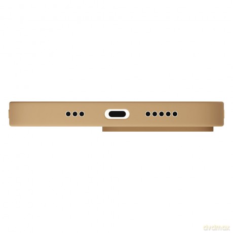 Apple iPhone 15 Pro - 3mk Hardy Silicone MagCase Dark Gold