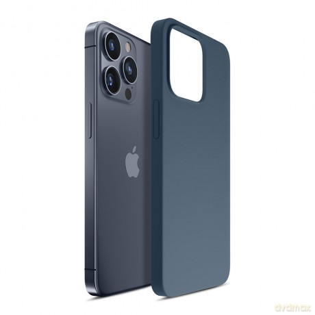 Apple iPhone 15 Pro Max - 3mk Hardy Silicone MagCase Royal Blue