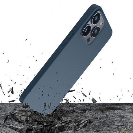 Apple iPhone 15 Pro Max - 3mk Hardy Silicone MagCase Royal Blue