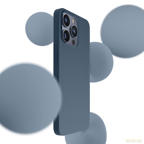 Apple iPhone 15 Pro Max - 3mk Hardy Silicone MagCase Royal Blue