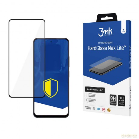 Szkło Hartowane do Poco M6 Pro 5G - 3mk HardGlass Max Lite