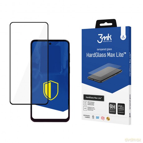 Szkło Hartowane do Redmi Note 12 4G - 3mk HardGlass Max Lite