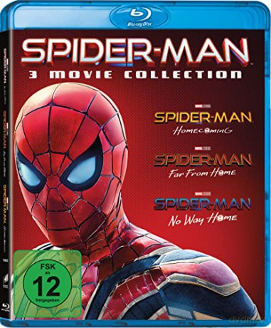 Spider-Man: Homecoming / Far from home / No way home [3xBlu-Ray]