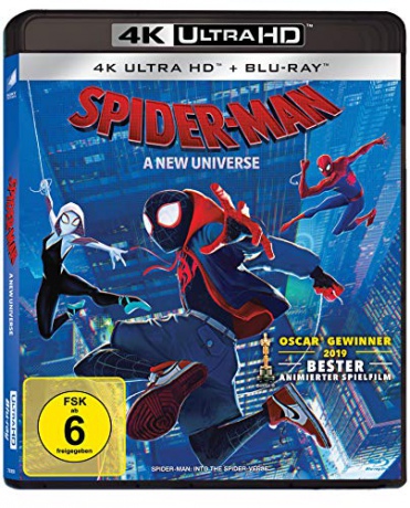 Spider-Man: Into the Spider-Verse (Spider-Man Uniwersum) [Blu-Ray 4K]+[Blu-Ray]